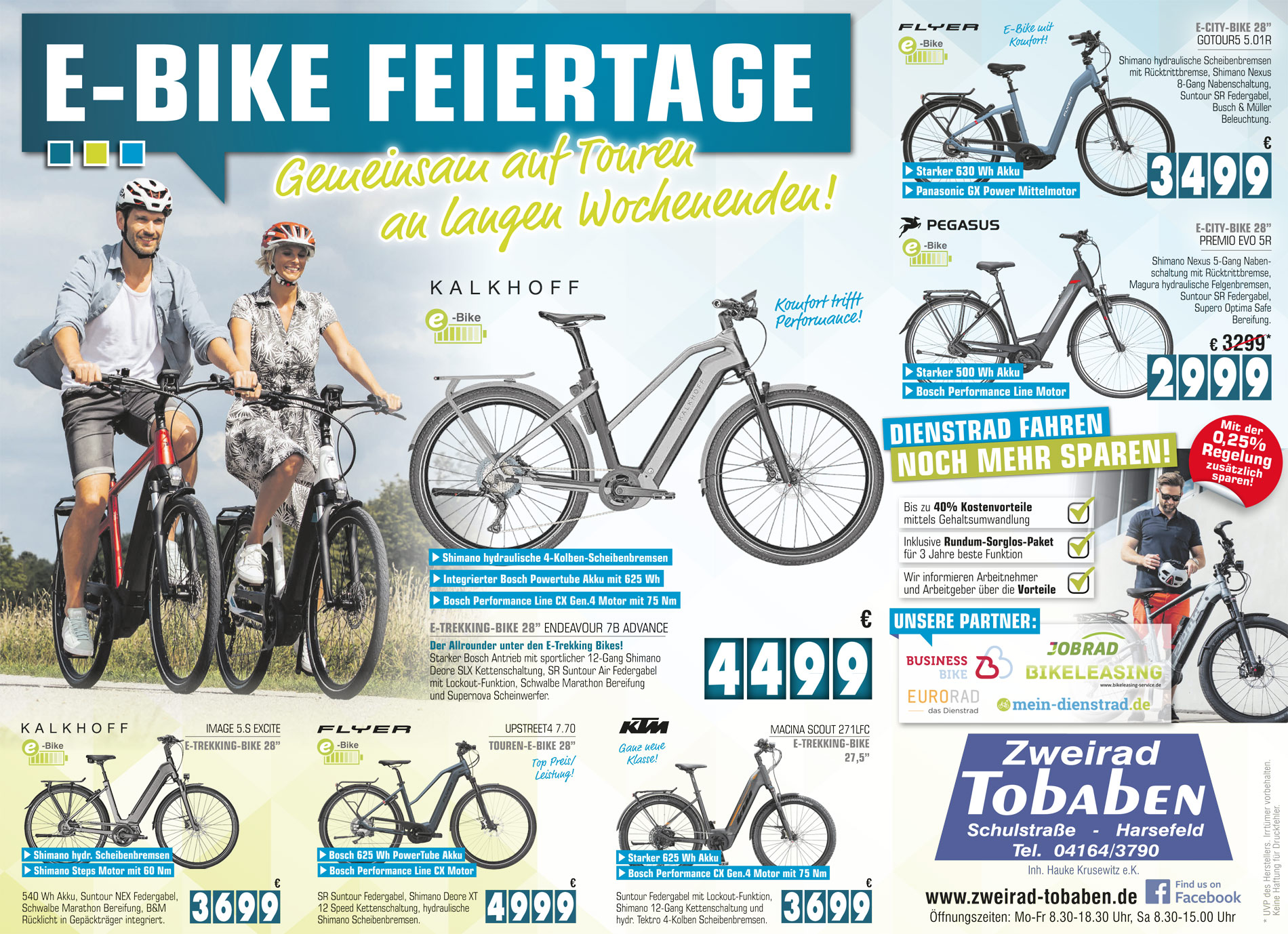 Zweirad Tobaben E-Bike Feiertage